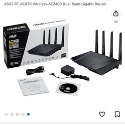 Asus AC 2400 4x4 Dual Band Gigabyte Router 