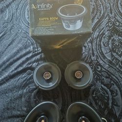 Infinity Speaker And Subwoofer Set