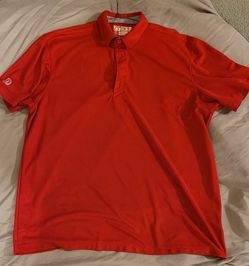 Lot of 3- XL Chick-fil-a Men's Oobe Work Shirts, And 1 Large.