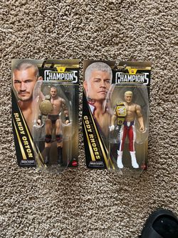 WWE champion action figures
