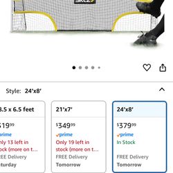 SKLZ Goalshot Soccer Goal Target Training Aide for Scoring and Finishing