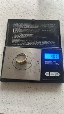 10k solid gold custom nugget 9.5 4.81 grams