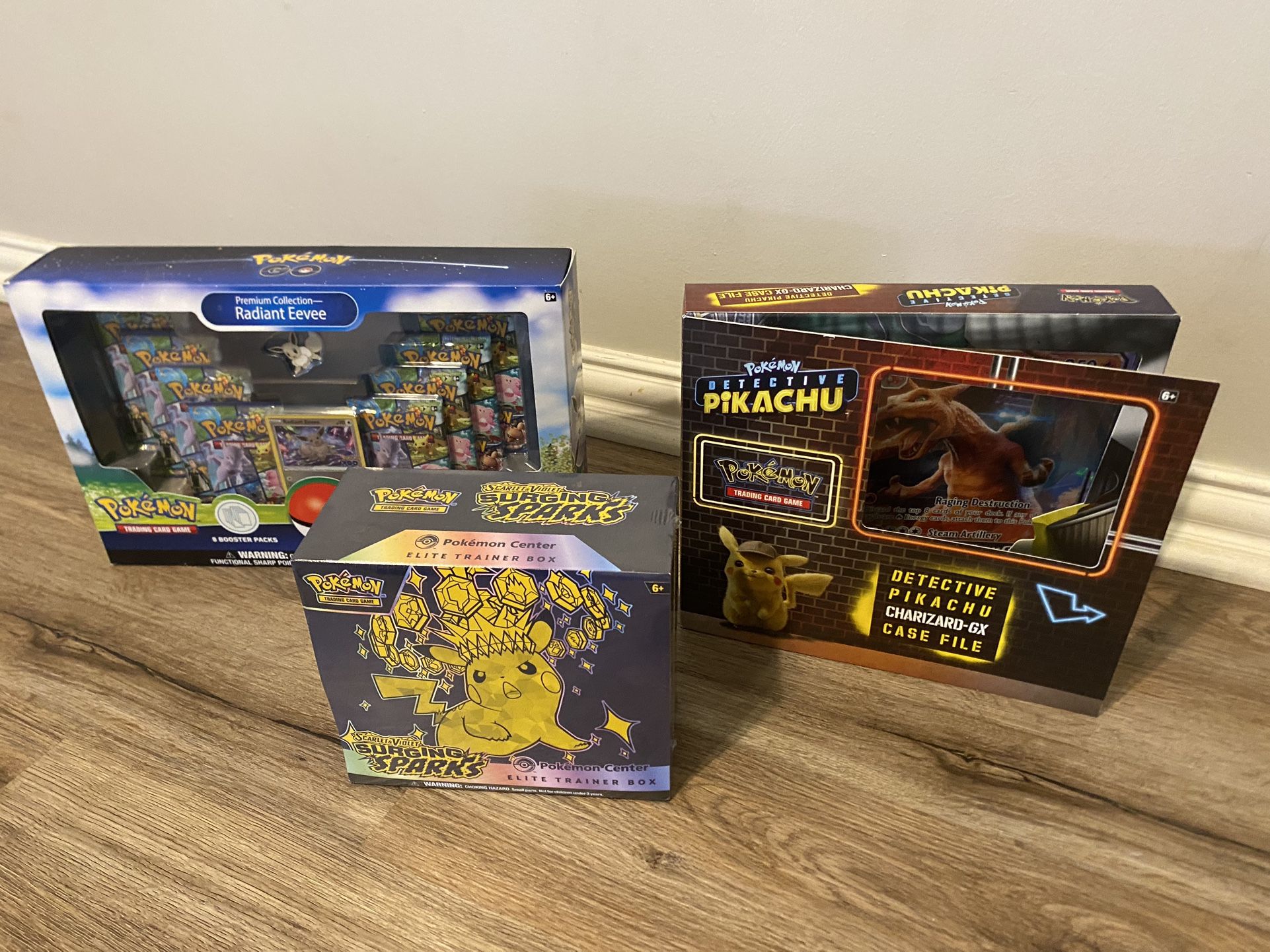 Pokemon Etb & Collection Boxes 