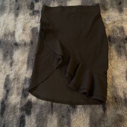 Cute Black Pencil Skirt 
