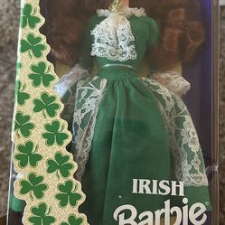 1994 Irish Barbie - Dolls of the World Collection
