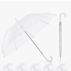 14 Clear Umbrellas 