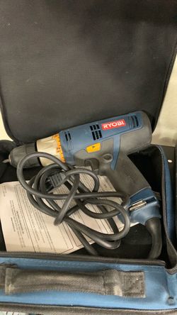 Ryobi Corded Electric Drill with Case