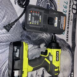 RYOBI 18v 1/4 Impact 