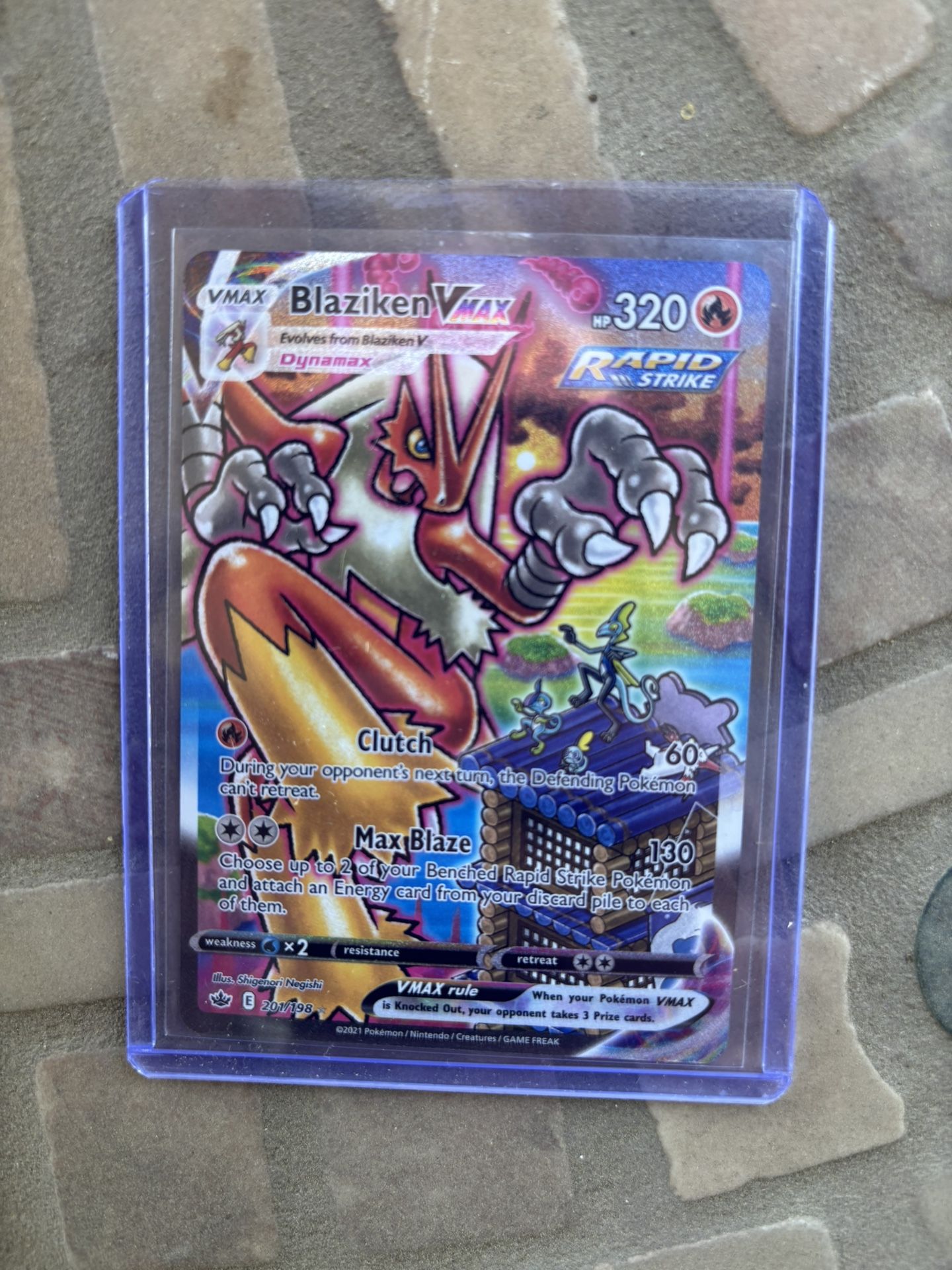 Blaziken VMAX (Alternate Art Secret) - SWSH06: Chilling Reign (SWSH06)