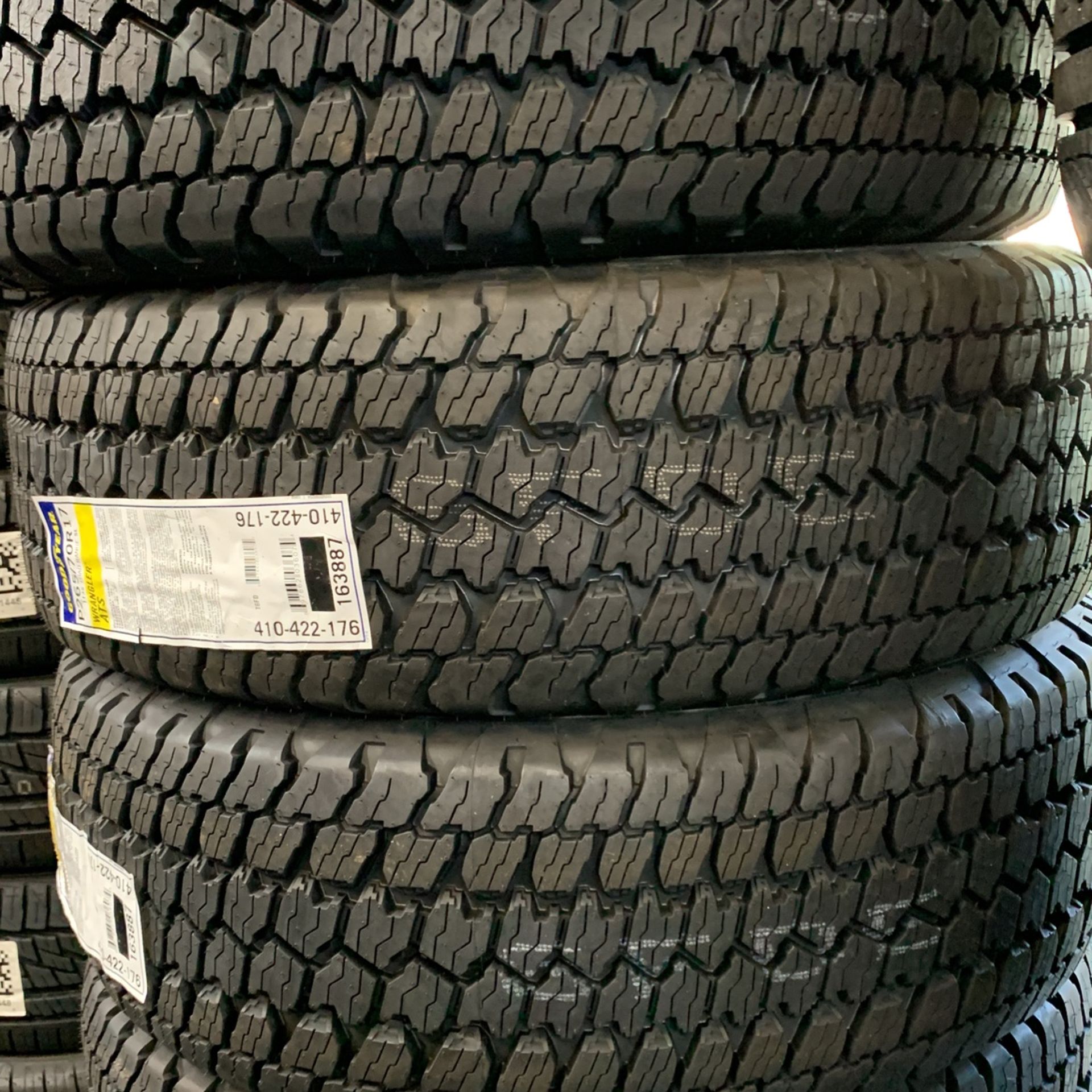 265/70R17 Goodyear Wrangler ATS Set Of 4 Tires We Finance 265/70/17 llantas  for Sale in San Jose, CA - OfferUp