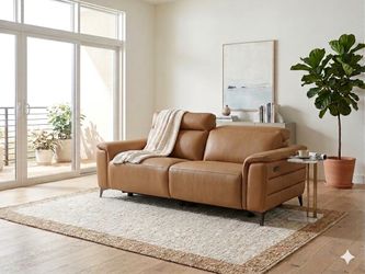 LIKE NEW! Vitale 2-Seat Power Motion Sofa Made in Italy