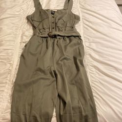 Medium Green Jumpsuit 