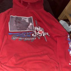 Poetic Justice Hoodie Freshly Washed Size Small