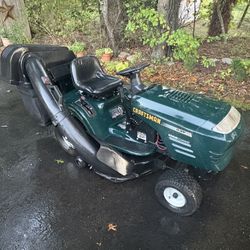 Craftsman Riding Lawn Mower With Bagger