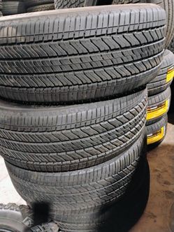 275 50 22 used all 4 Bridgestone