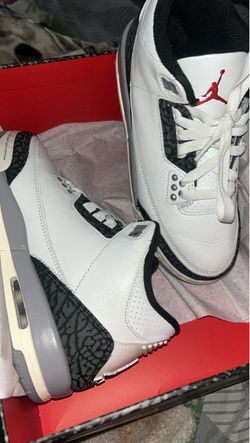 Air Jordan 3 White Cement Sneakers