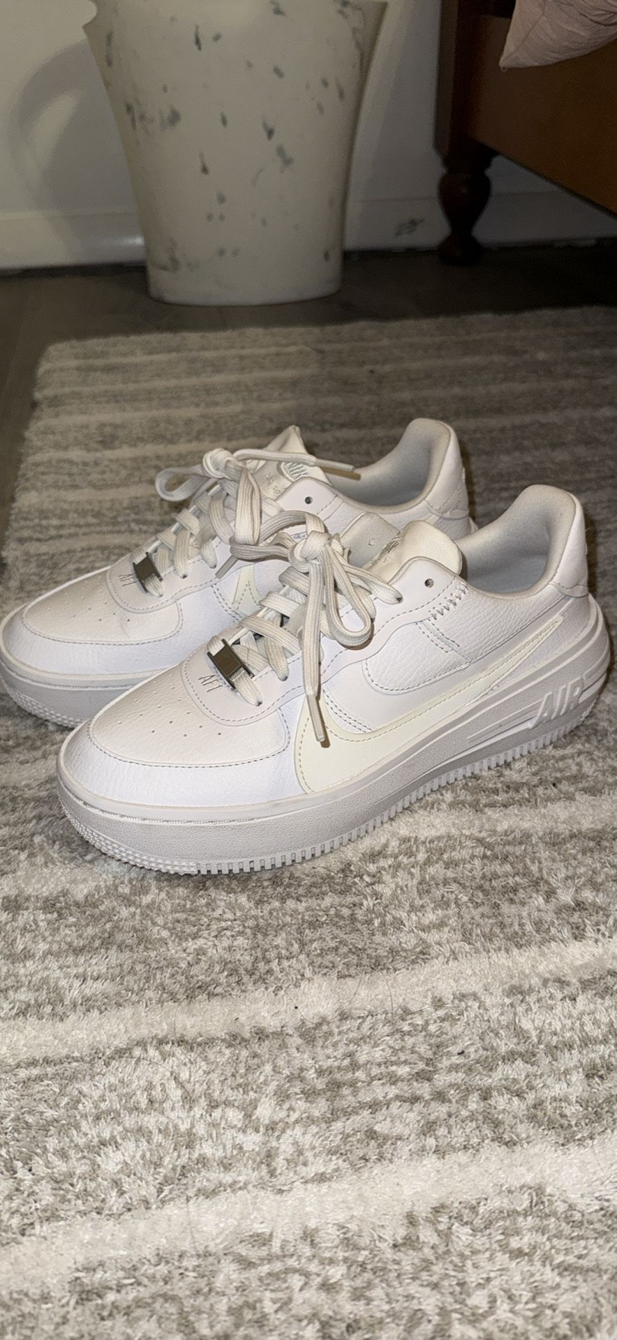 Platform Air Force 1 Sneakers Size US 7