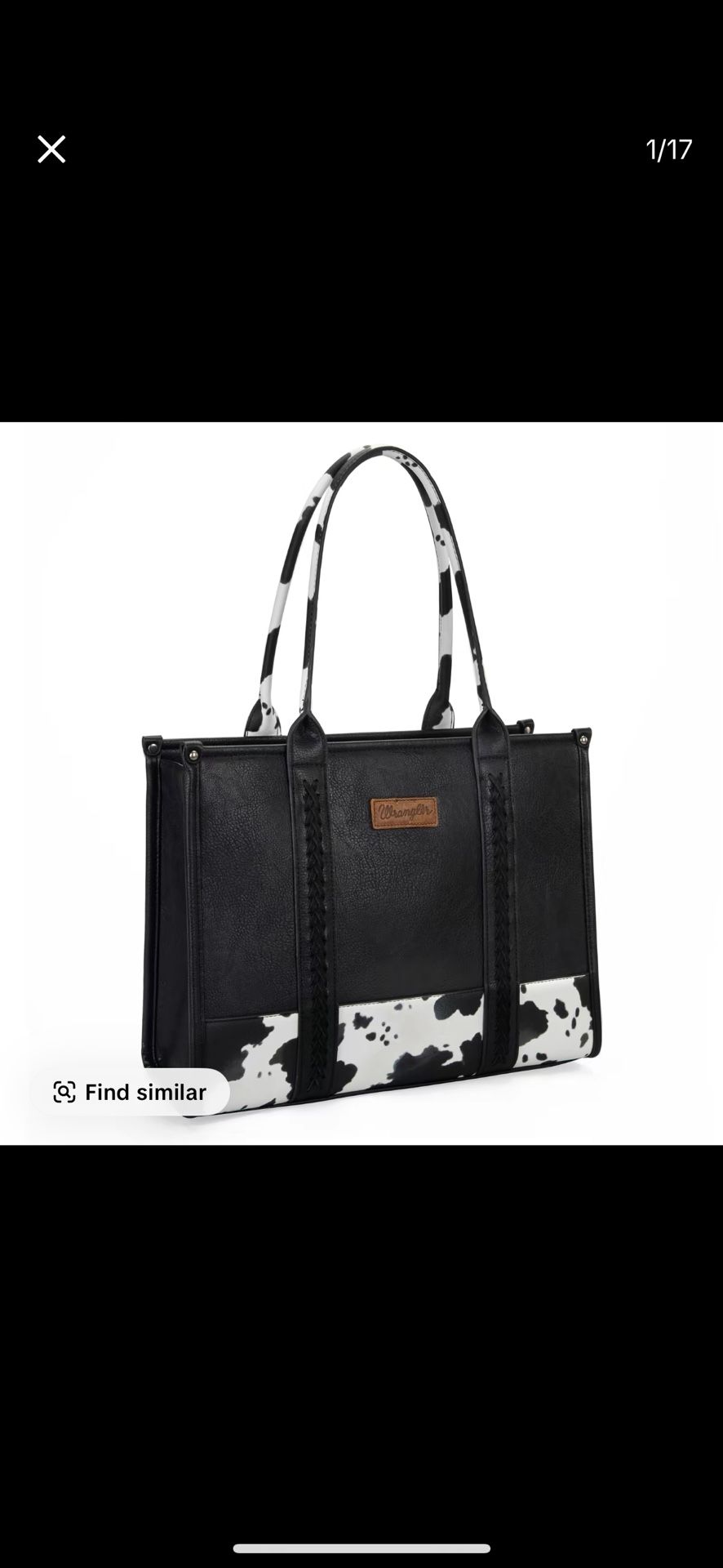 Wrangler Large Tote Lap Top