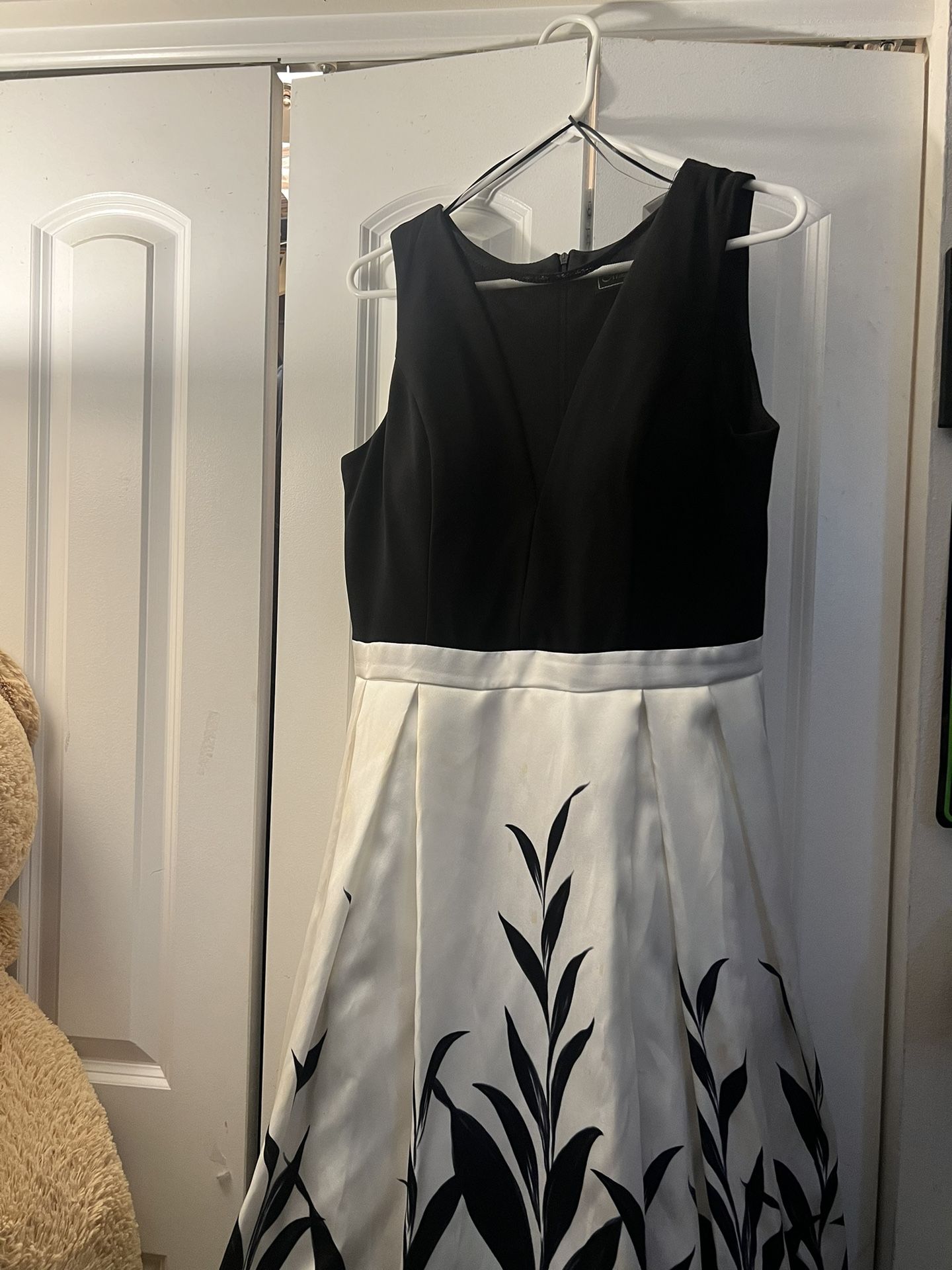 Black And White Prom Dress