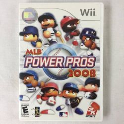 NEW NINTENDO Wii MLB POWER PROS 2008 Wii DISC COMPLETE