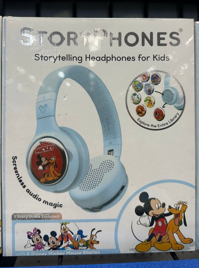 Disney StoryPhones Kids Bluetooth Headphones Bundle AVAILABLE IN 2 COLORS