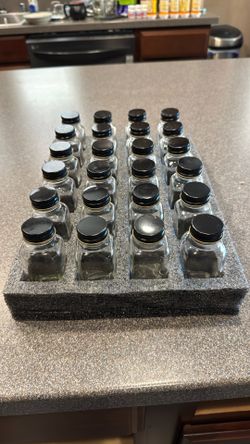 24 2oz Glass Bottles 