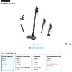 New Shark Cordless Vacuum