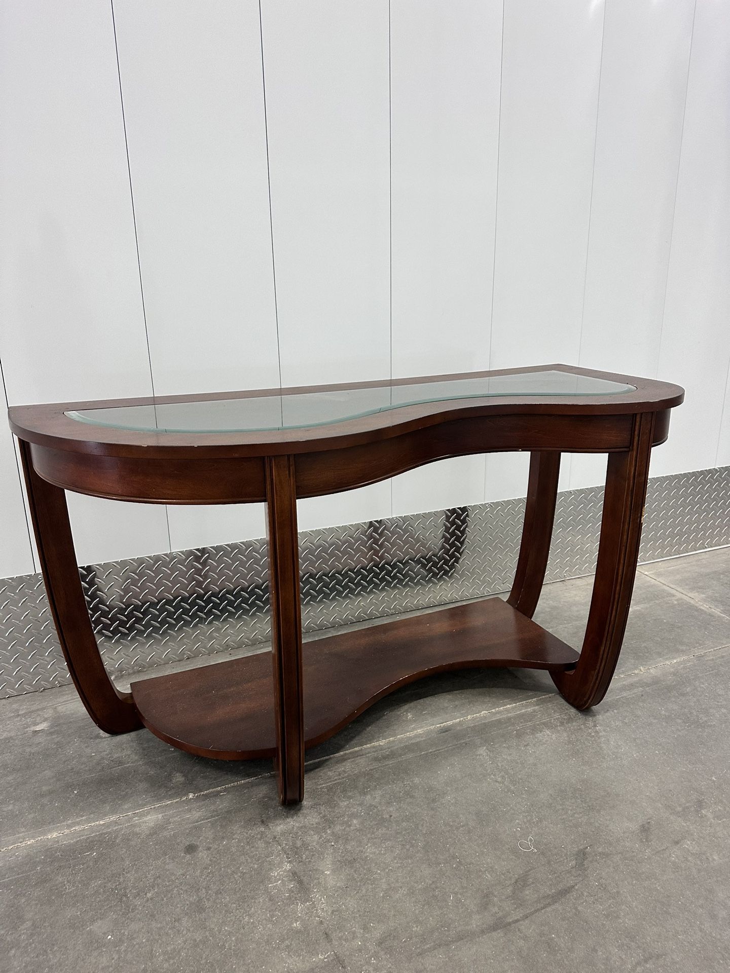 Wood Console Table