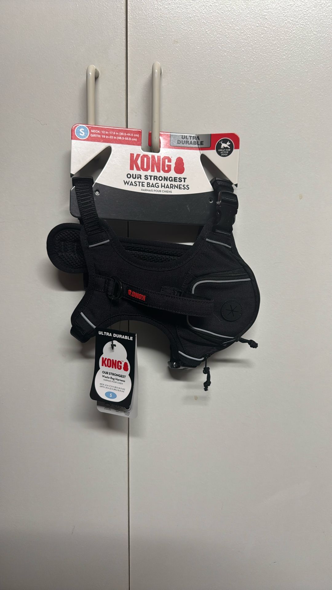Kong Dog Harness With Waste Bag Holder