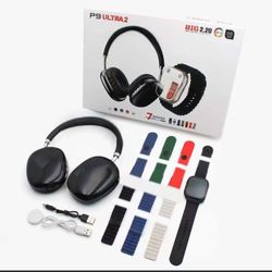 Wireless Headphones and Smartwatch Duo
