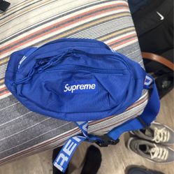 Supreme Waist Bag (SS18) Royal Blue