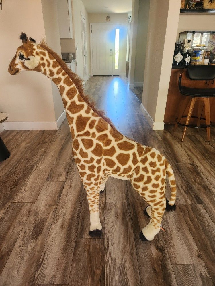 Jumbo Giraffe Stuffed Animal Toy