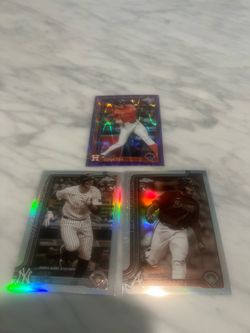 Baseball Rookie Topps Chrome Premium Card Lot