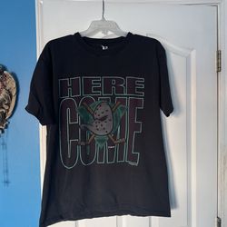 Vintage 90s Disney Here Come The Mighty Ducks Hockey Movie Single Stitch XL