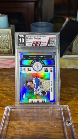 2026 Topps Chrome Shohei Ohtani Big Ticket Player Refractor Gem Mint 10