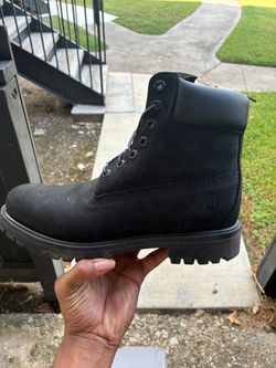 Men’s black timberland boots
