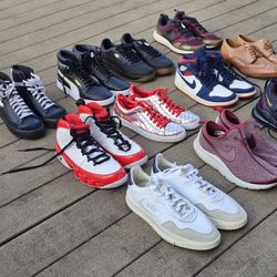 14 Pairs of Sneakers – Size 12 – Nike, Jordan, Adidas – $400 for All
