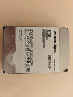 WD Western Digital 8TB hard drive