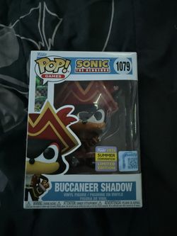Buccaneer shadow the hedgehog funko pop