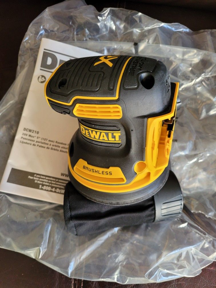 Dewalt 20v Xr 5" Variable Speed Orbit Palm Sander. Tool Only $90 Firm