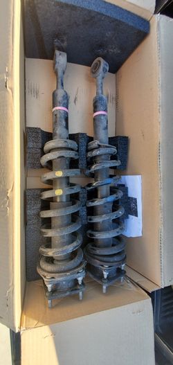 OE front shocks w/spacers
