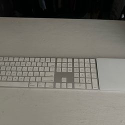 Apple Keyboard And Touchpad