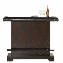 Galeno Cherry Bar  with Two  Stools —Like New