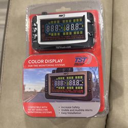TST Color display for tire monitoring systems