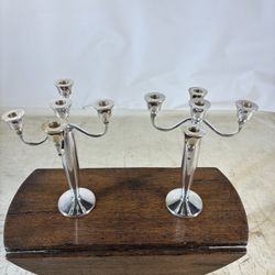 Pottery Barn Candelabras 