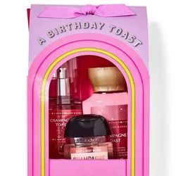 CHAMPAGNE TOAST 3 PIECE GIFT SET 