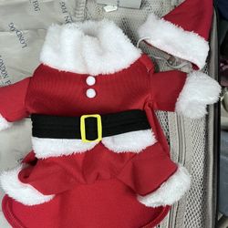 Disfraz Para Perrito Chiquito De Santa Claus