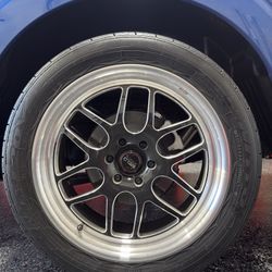 22” Welds Wheels w/ Tires 