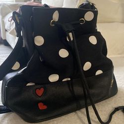 Fred Perry x Amy Winehouse Polka Dot Bucket Bag Crossbody
