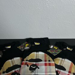 Burberry x Bape T-Shirts